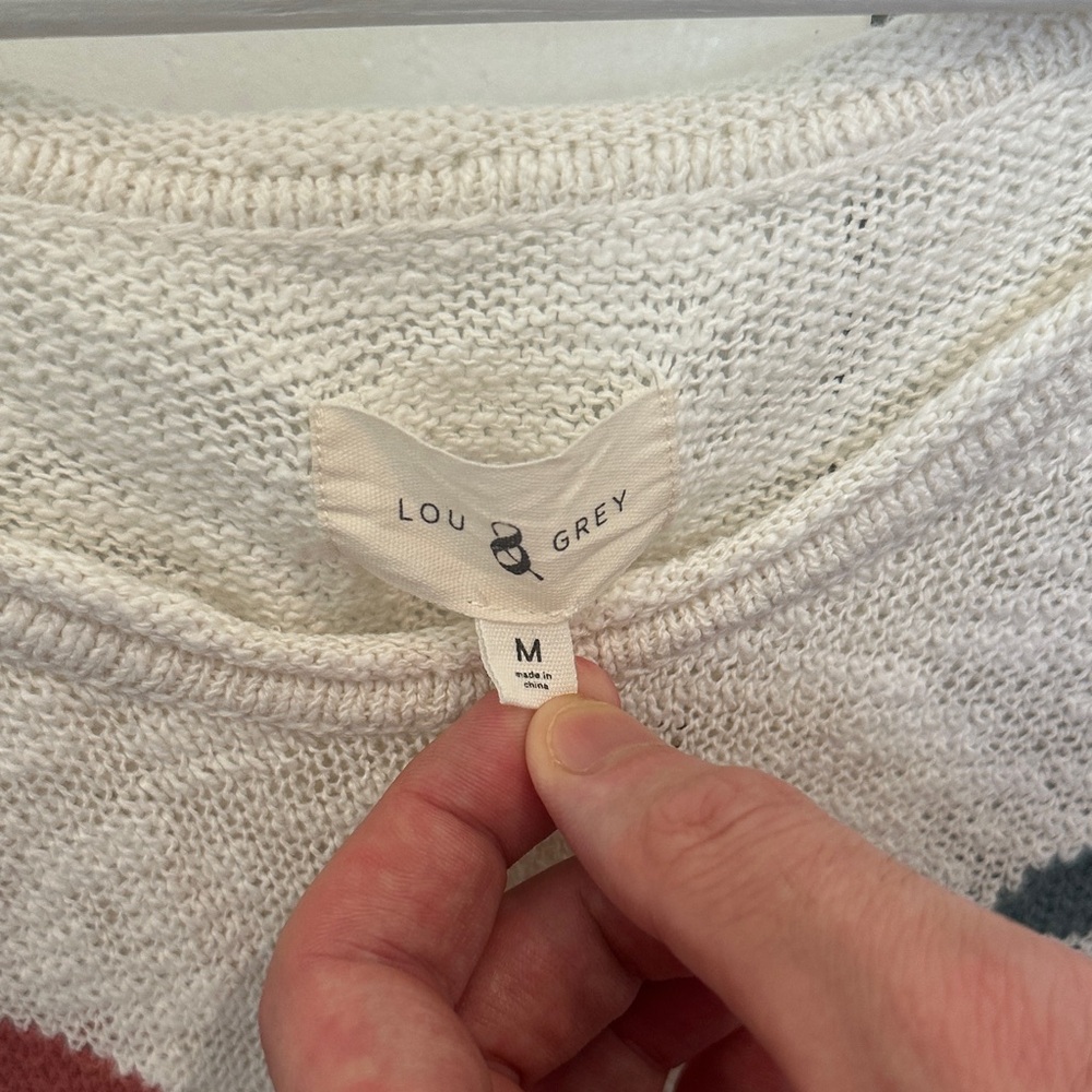 Lou & Grey Cream Knit Sweater - Picture 2 of 3